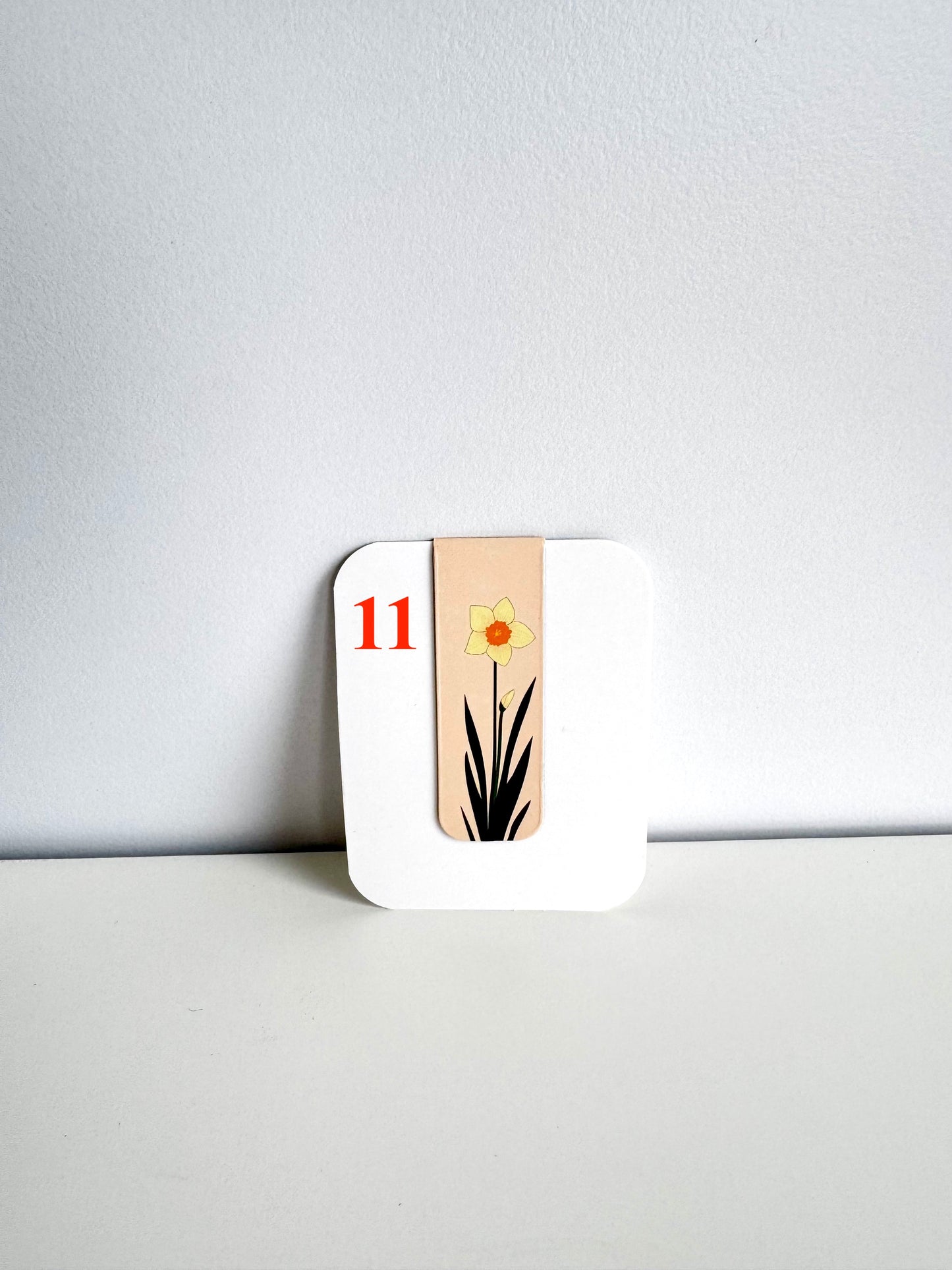 Lesezeichen beidseitig bedruckt und magnetisch