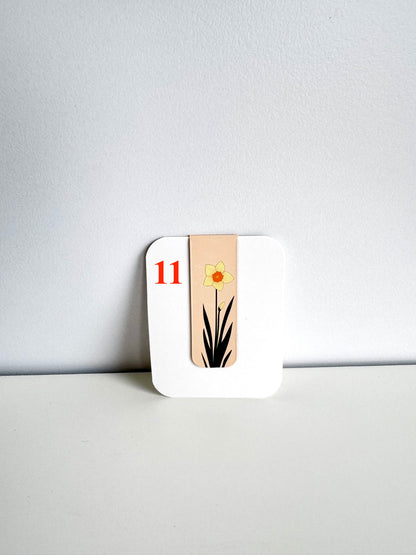 Lesezeichen beidseitig bedruckt und magnetisch