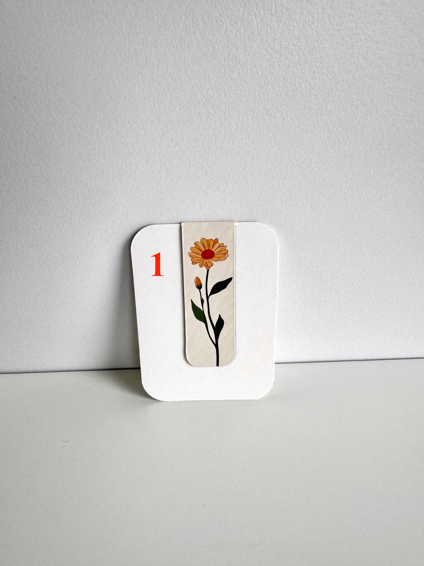 Lesezeichen beidseitig bedruckt und magnetisch