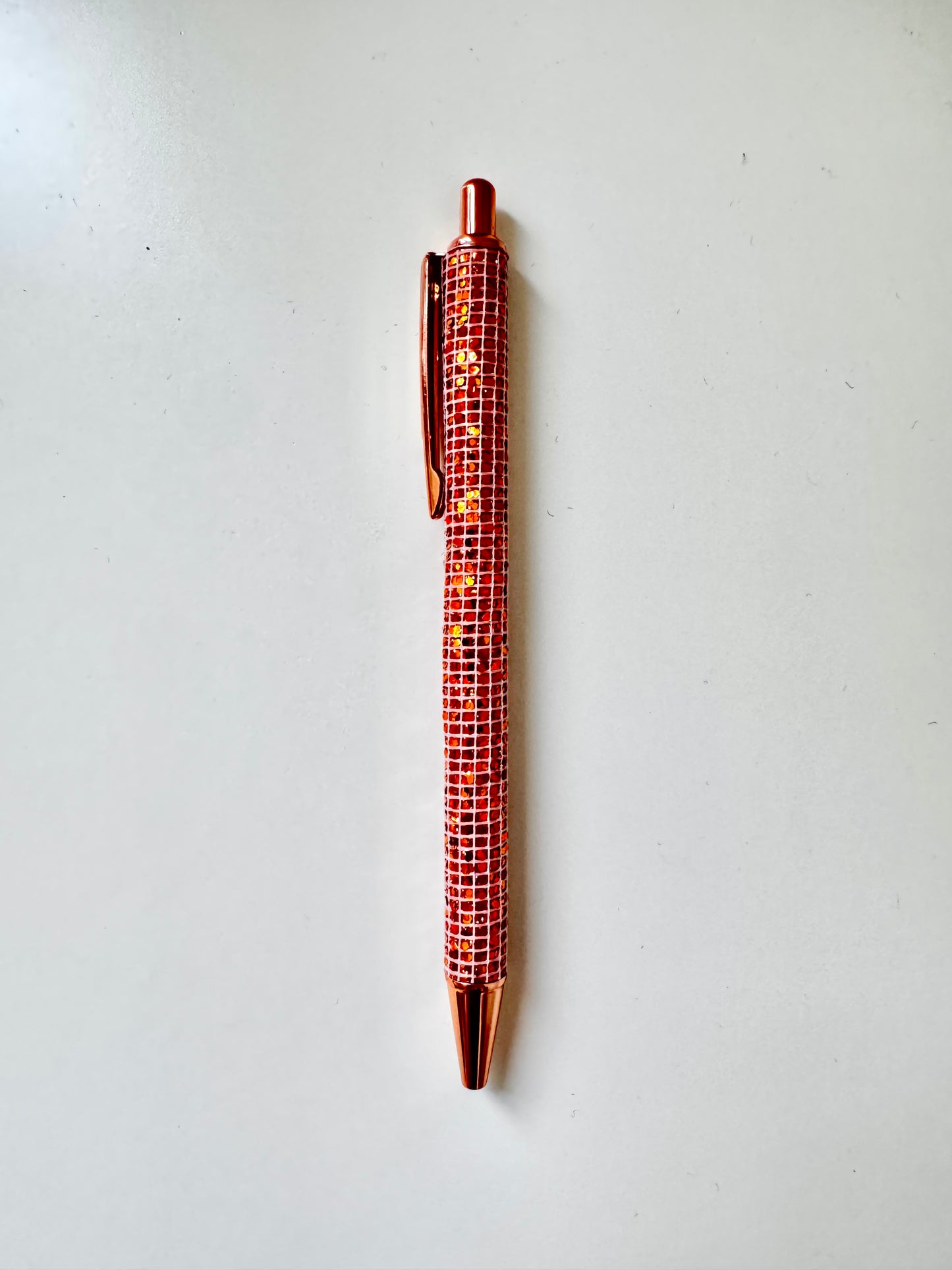 Dekorativer Kugelschreiber – Glitzerdesign