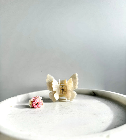 Schmetterling Haarklammer Creme